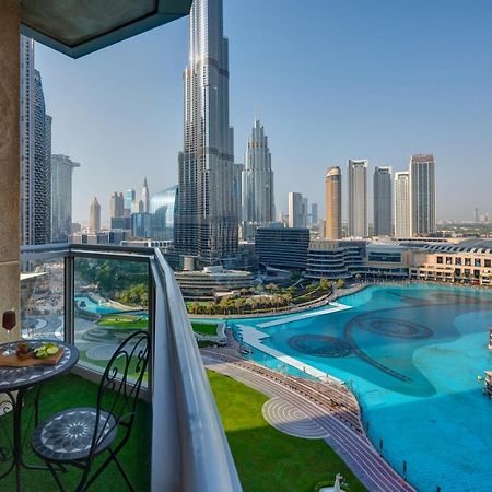 Durrani Homes - Luxe Living With Burj Khalifa And Fountain View - Third Room Without Partition ドバイ エクステリア 写真