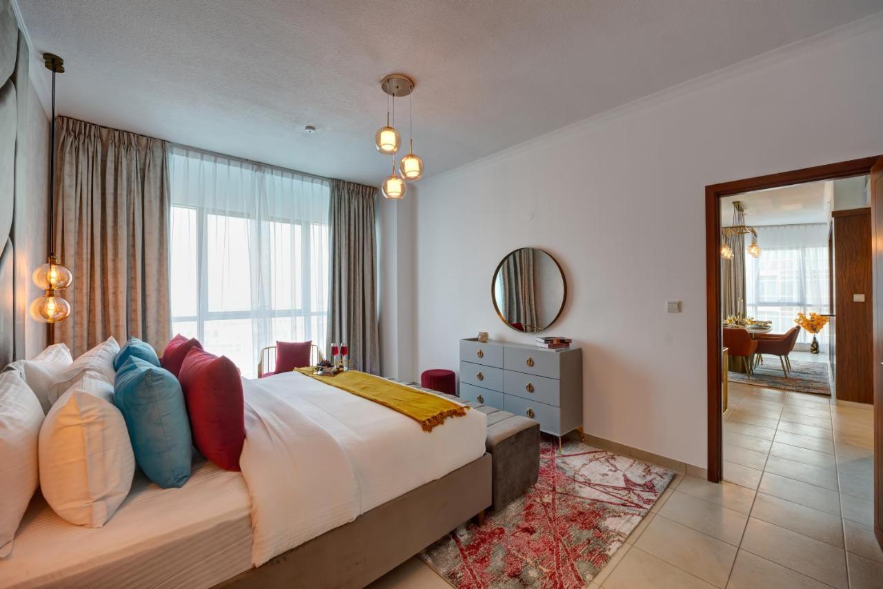 Durrani Homes - Luxe Living With Burj Khalifa And Fountain View - Third Room Without Partition ドバイ エクステリア 写真