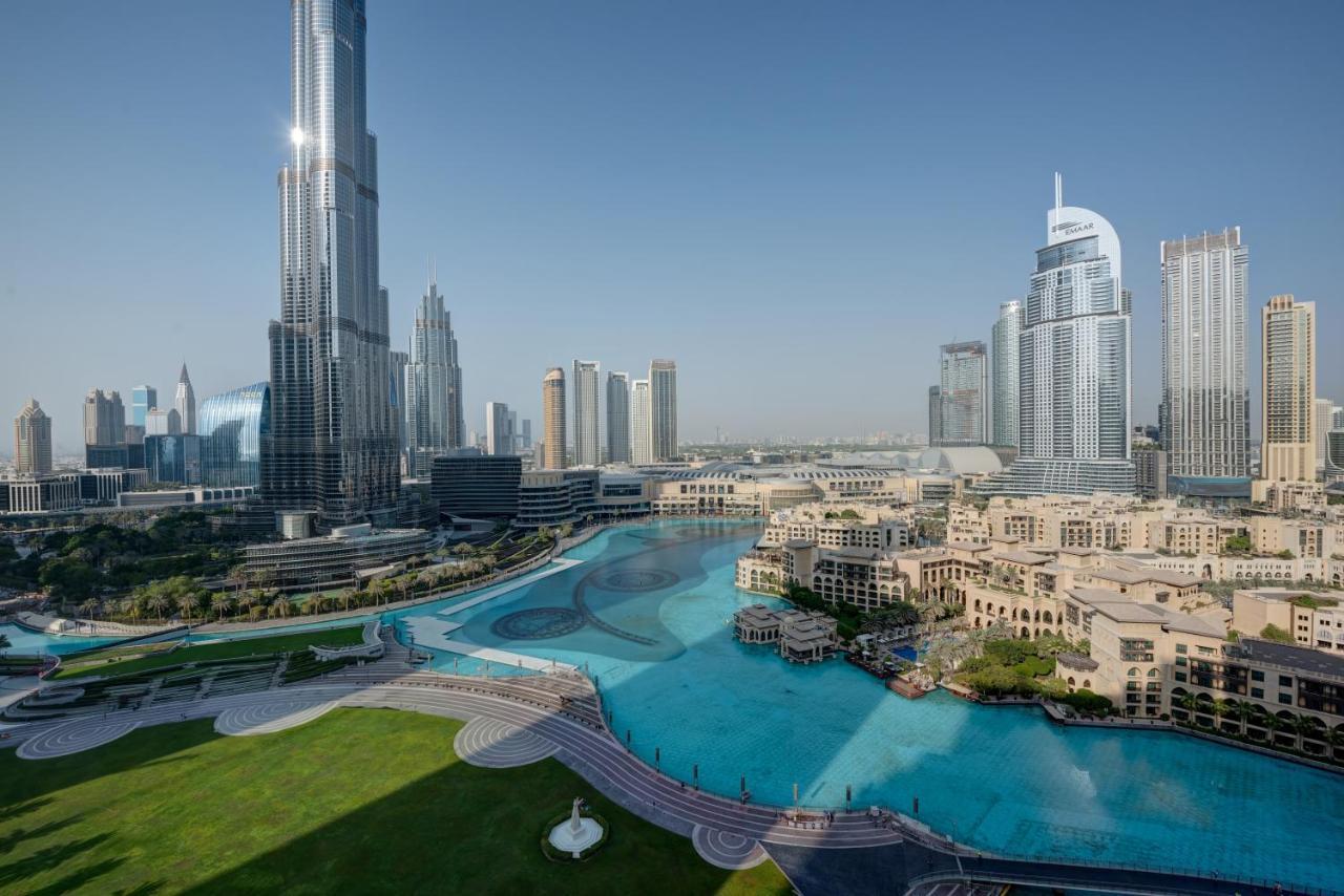 Durrani Homes - Luxe Living With Burj Khalifa And Fountain View - Third Room Without Partition ドバイ エクステリア 写真